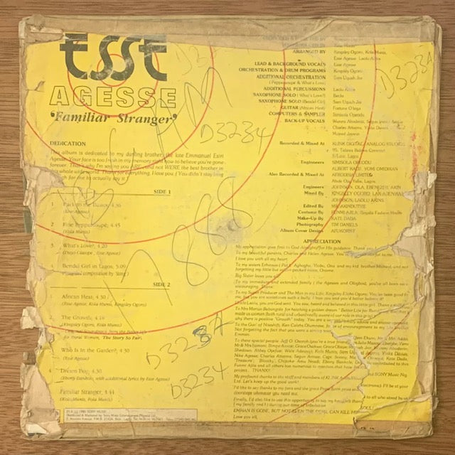 Esse Agesse - Familiar Stranger