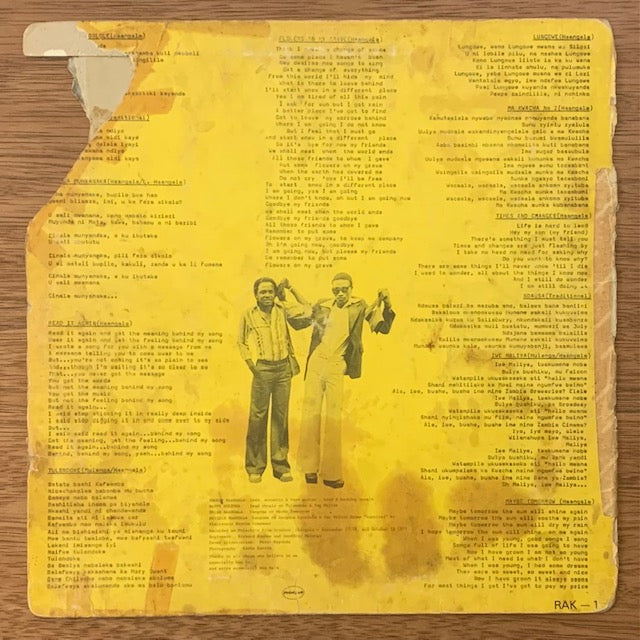 Smokey Haangala - Aunka Ma Kwacha