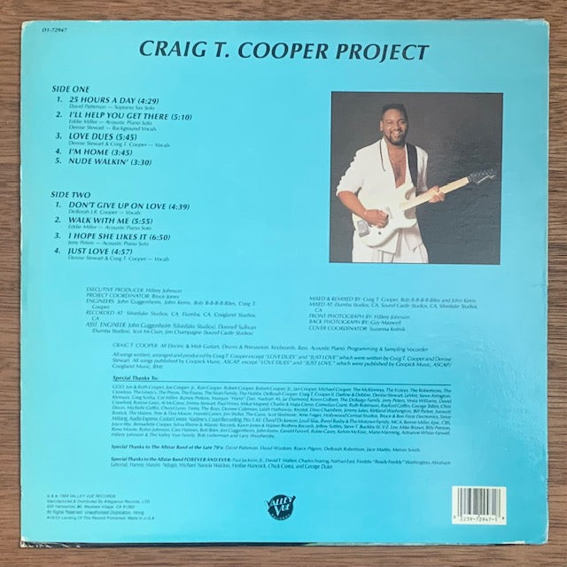 Craig T. Cooper Project - Love Dues