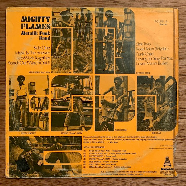 Mighty Flames - Metalik Funk Band