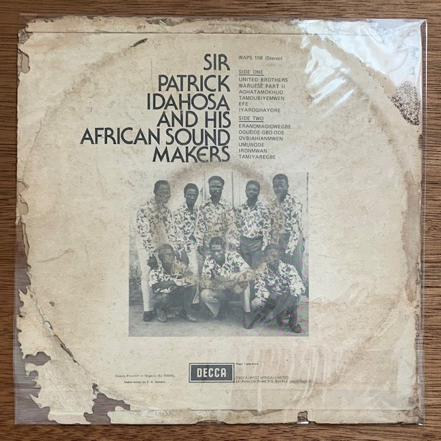 Sir Patrick Idahosa & His African Sound Makers - Sir Patrick Idahosa & His African Sound Makers