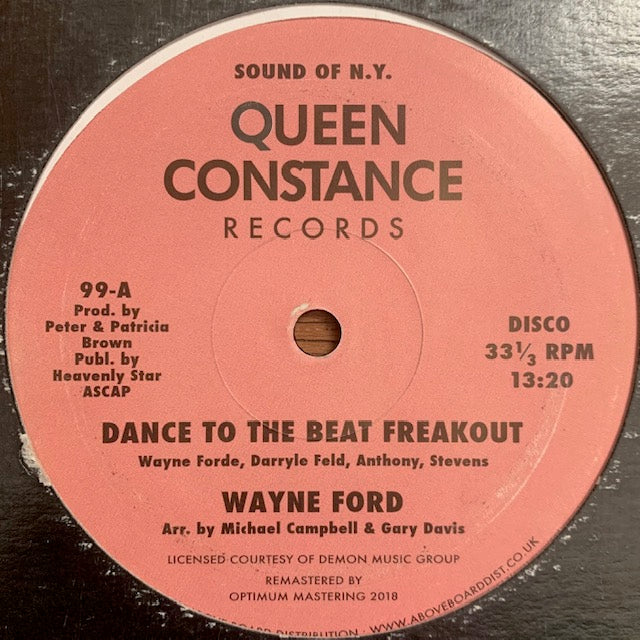 Wayne Ford - Dance To The Beat Freakout