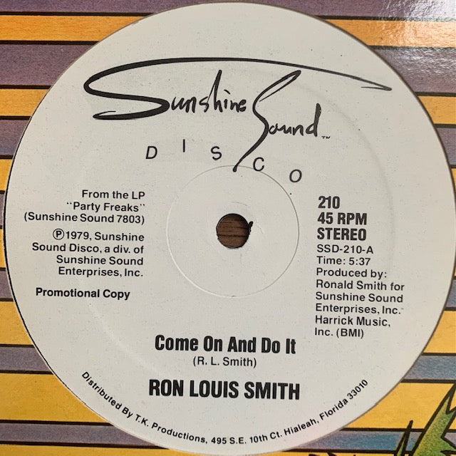 Ron Louis Smith - Love Talk