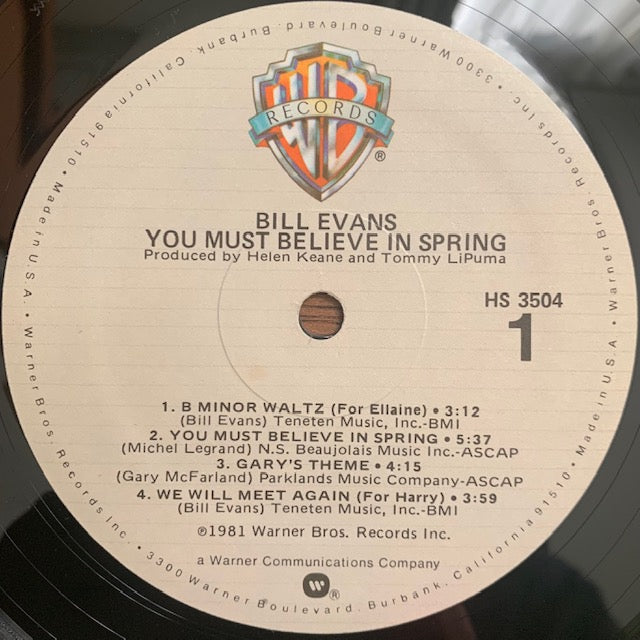 Bill Evans - You Must Believe In Spring