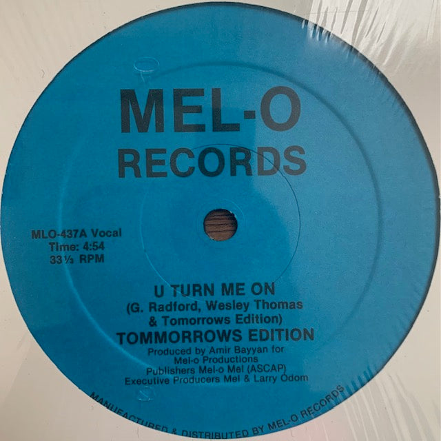Tomorrows Edition - U Turn Me On