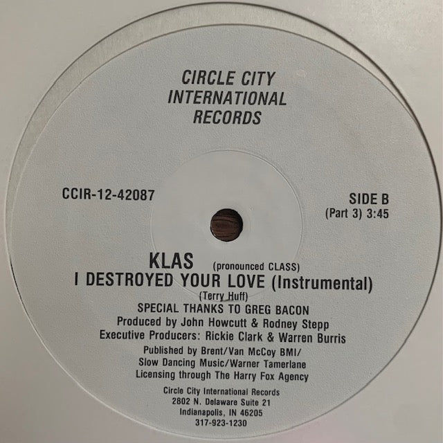 Klas - I Destroyed Your Love