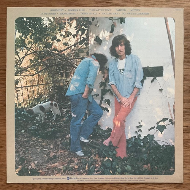 Crosby & Nash - Whistling Down The Wire