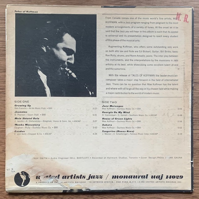 Moe Koffman - Tales Of Koffman