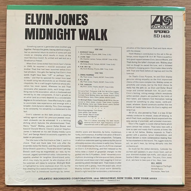 Elvin Jones - Midnight Walk
