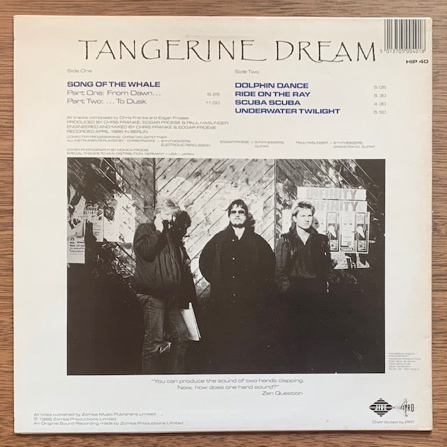 Tangerine Dream - Underwater Sunlight