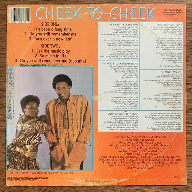Cheek To Cheek - It's Been A Long Time