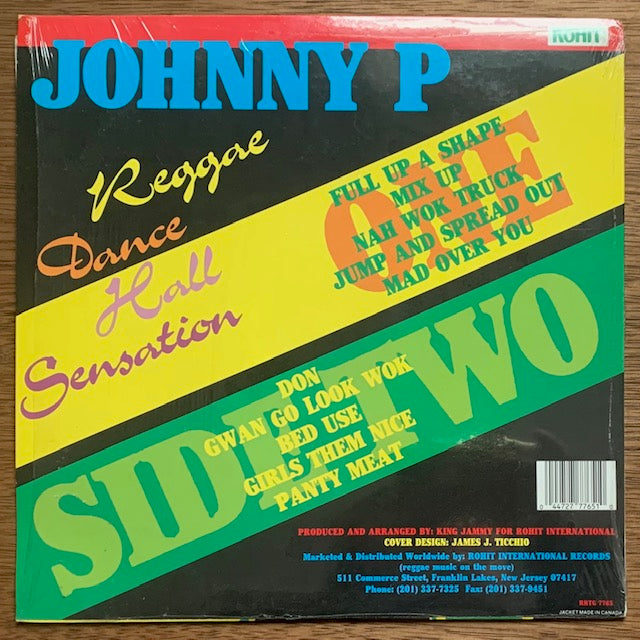 Johnny P - Reggae Dance Hall Sensation