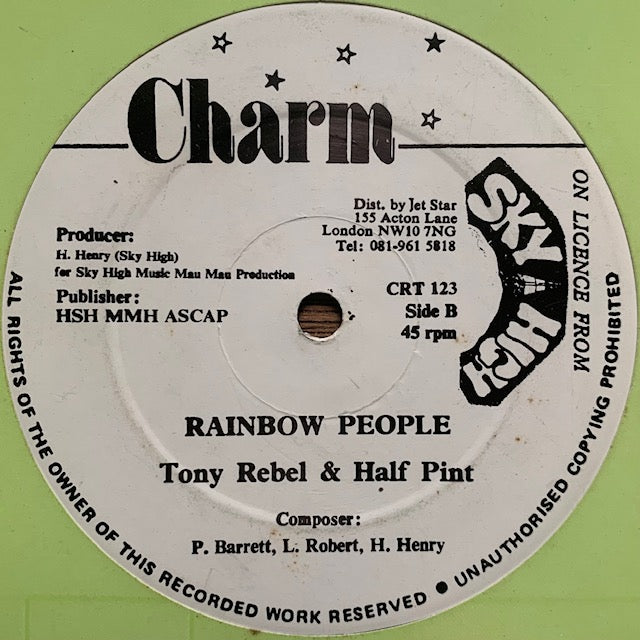 Tony Rebel / Half Pint / Garnet Silk - Jah Love Inna We