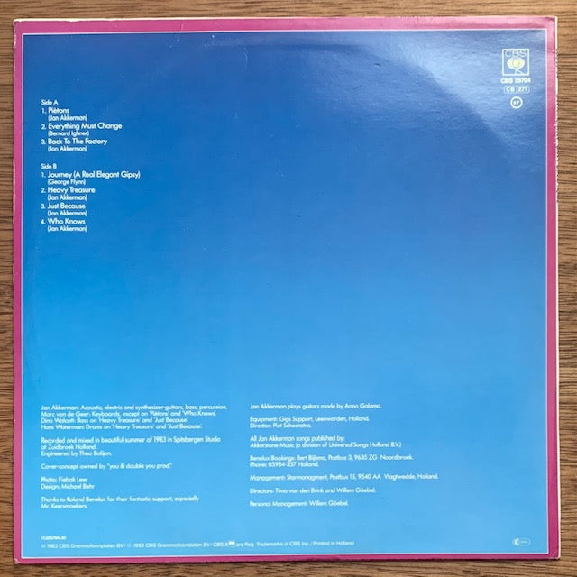 Jan Akkerman - Can't Stand Noise