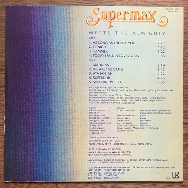 Supermax - Meets The Almighty