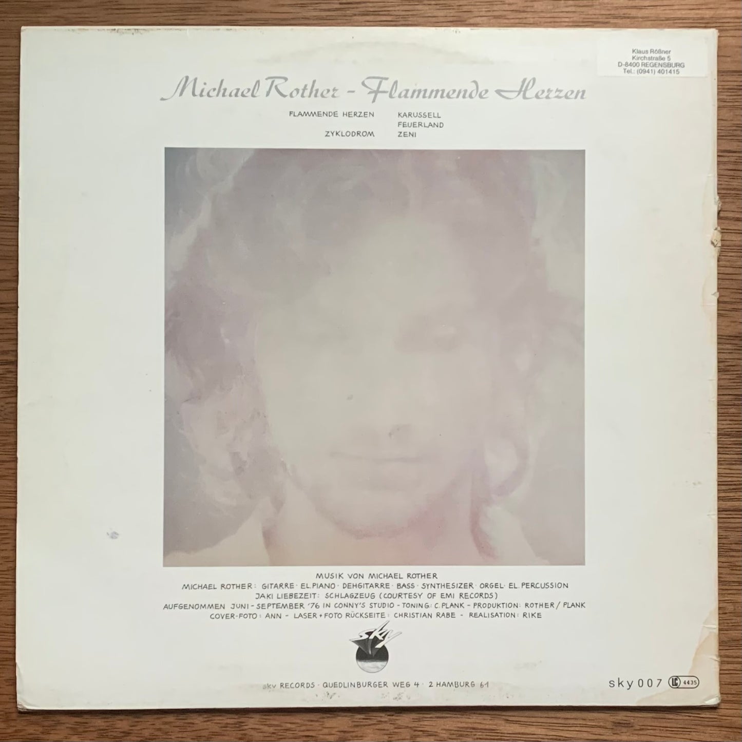 Michael Rother - Flammende Herzen
