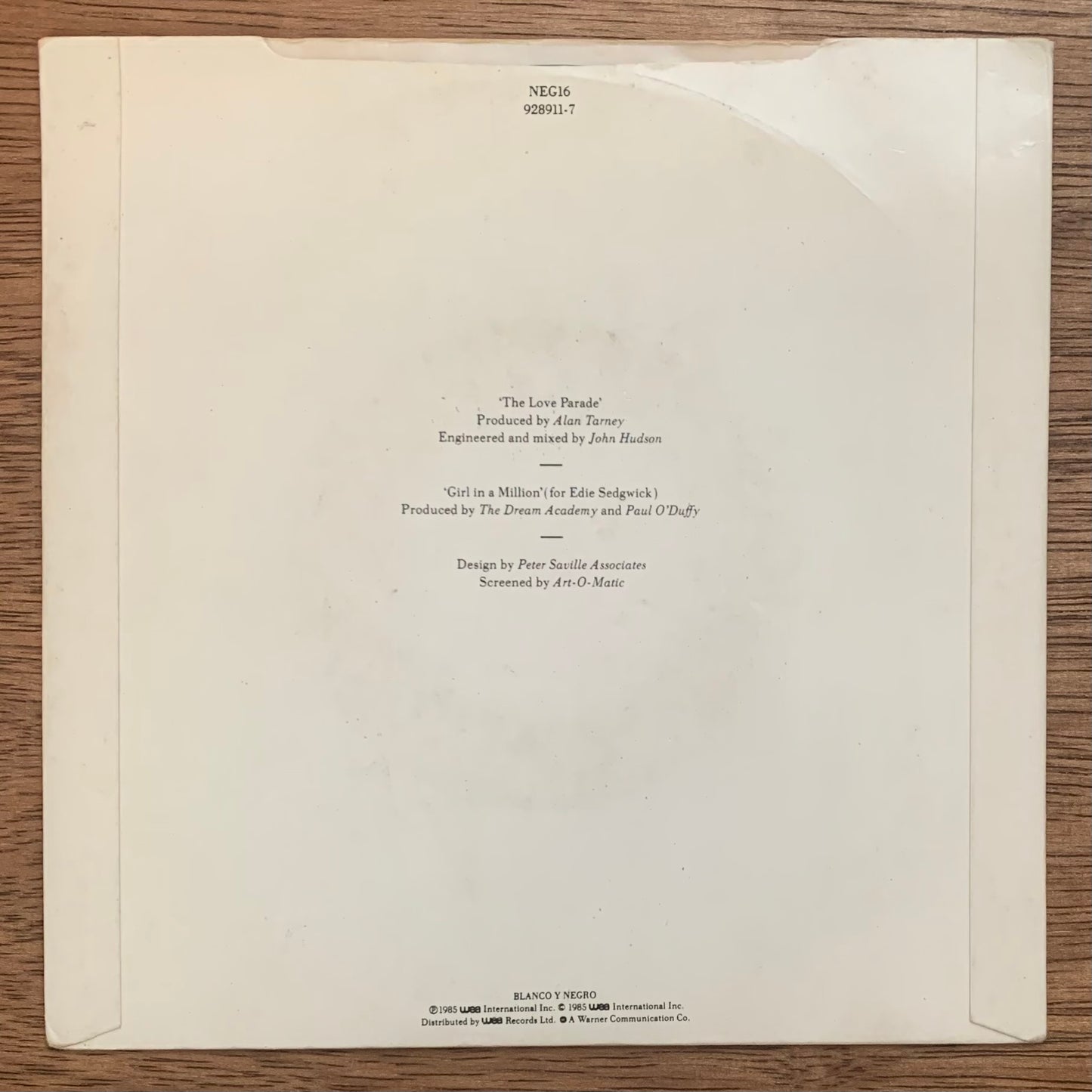 Dream Academy - The Love Parade