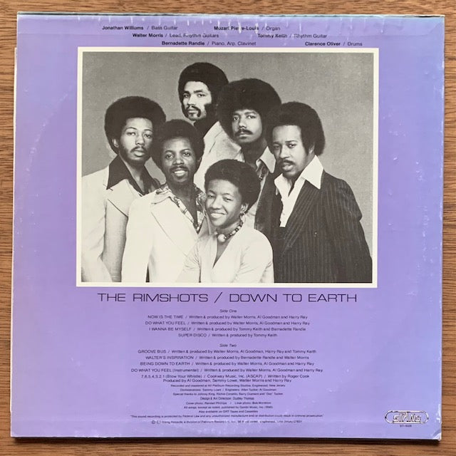 Rimshots - Down To Earth