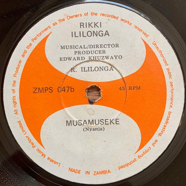 5 Revolutions / Rikki Ililonga - I Will Be Going Tomorrow / Musamuseke