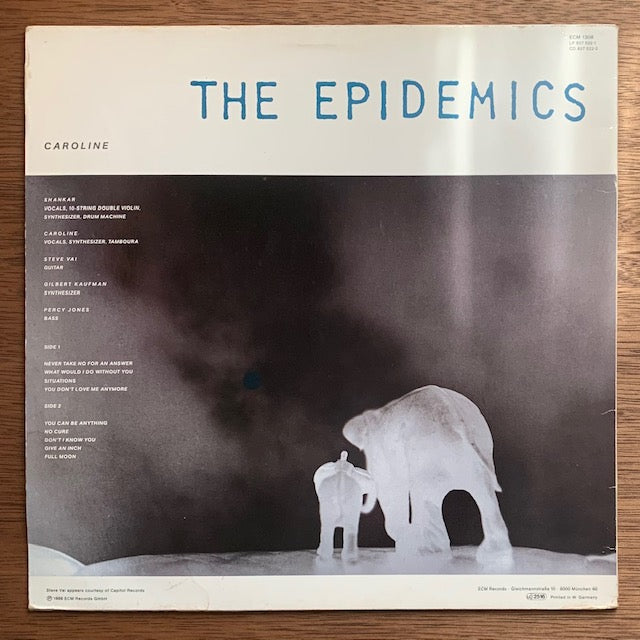 Shankar / Caroline - The Epidemics