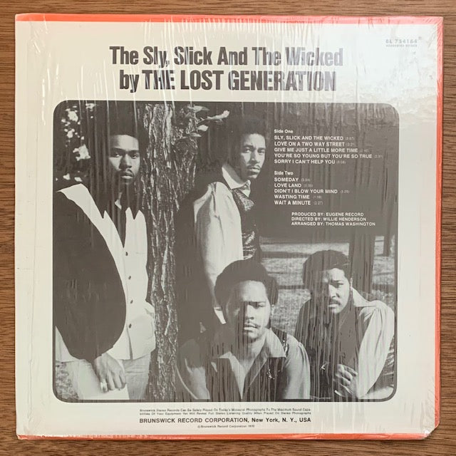 Lost Generation - The Sly, Slick And The Wicked