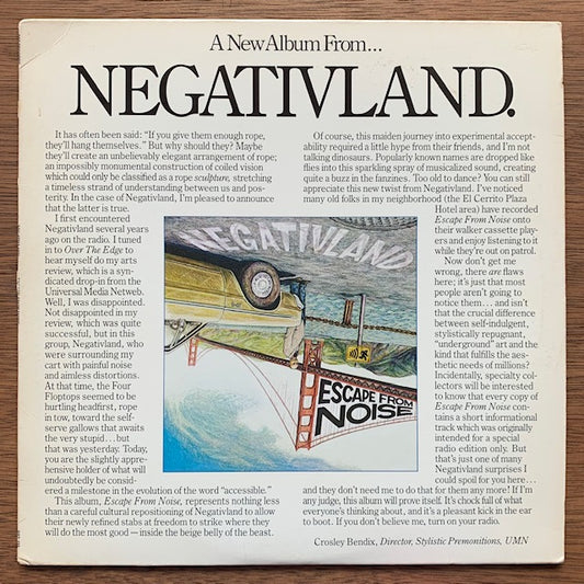 Negativland - Escape From Noise
