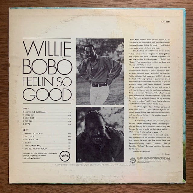 Willie Bobo - Feelin' So Good