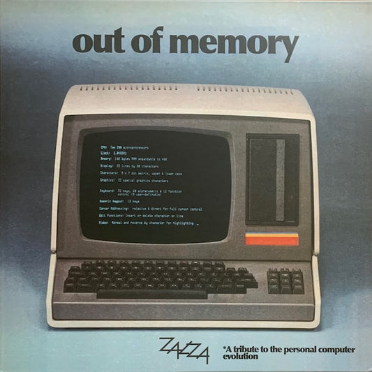 Zalza - Out Of Memory (A Tribute To The Personal Computer Evolution)