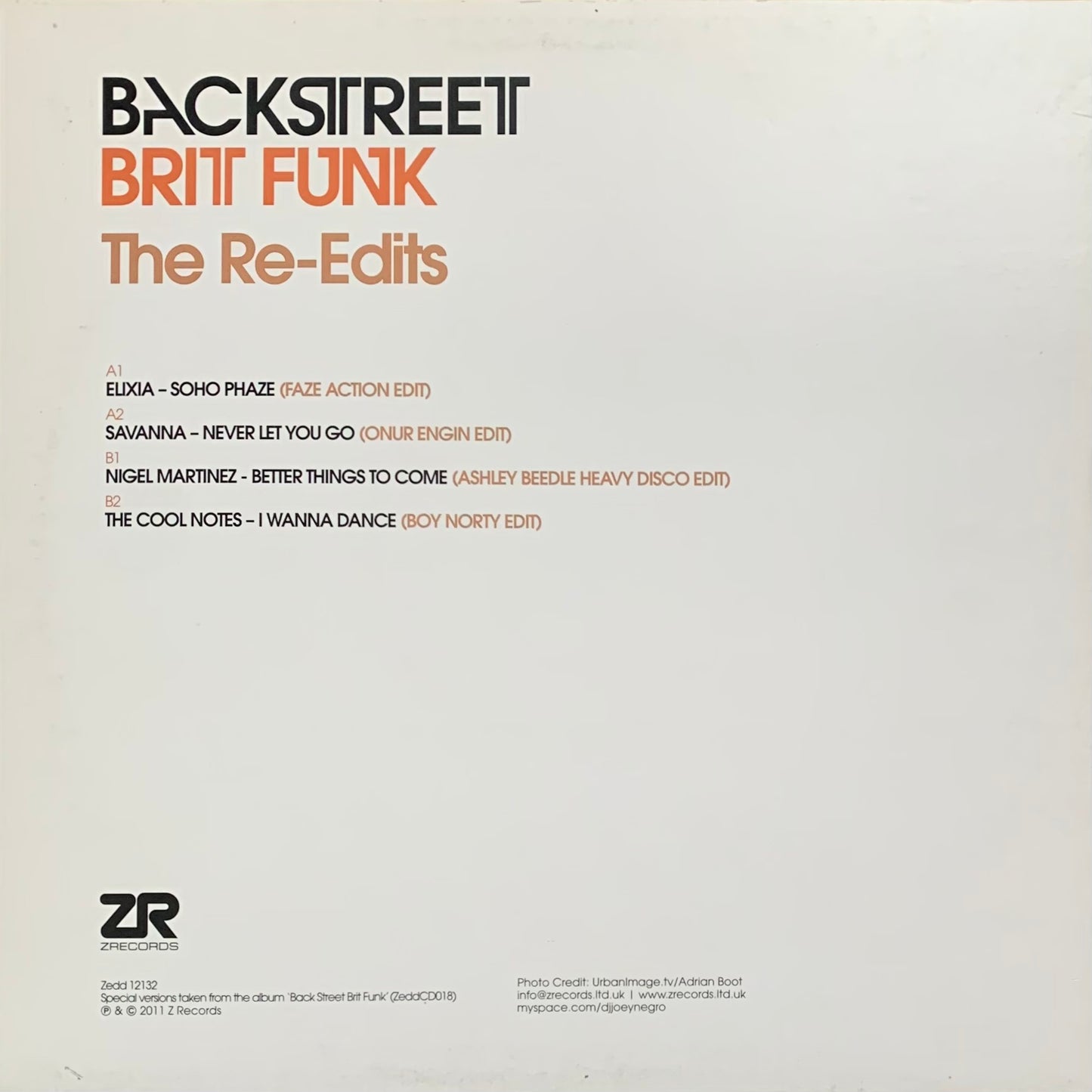 V.A. - Backstreet Brit Funk (The Re-Edits)