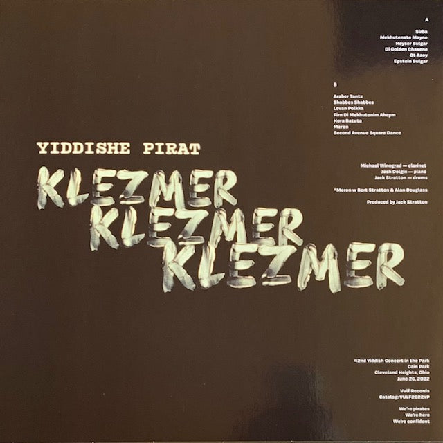 Yiddishe Pirat - Klezmer Klezmer Klezmer