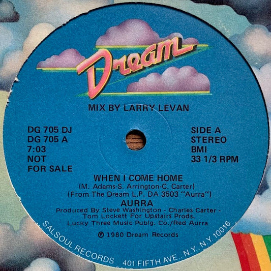 Aurra - When I Come Home (Larry Levan Mix)