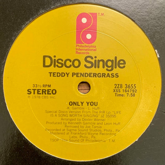 Teddy Pendergrass - Only You