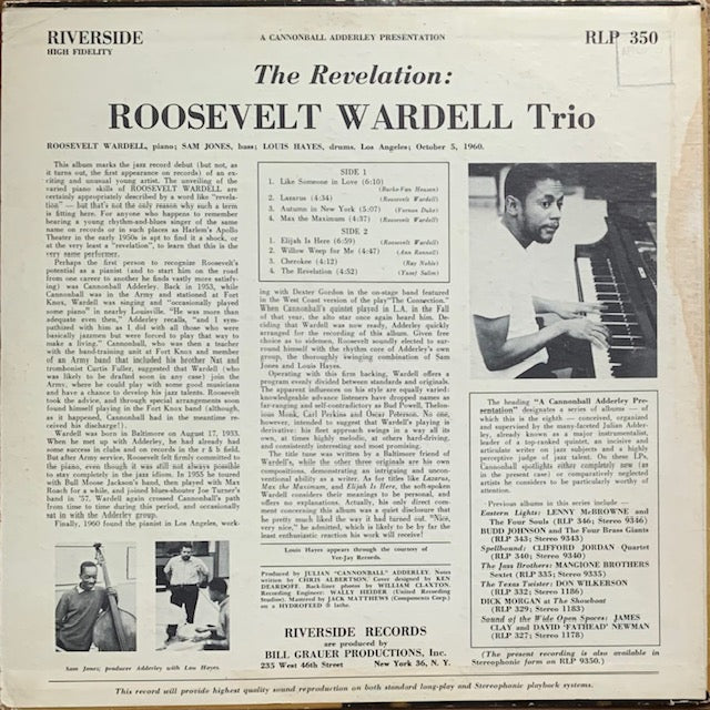 Roosevelt Wardell - The Revelation