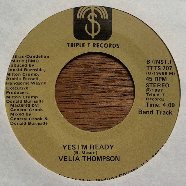 Velia Thompson - Yes I'm Ready