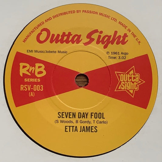 Etta James / Tiny Topsy - Seven Day Fool / Just A Little Bit