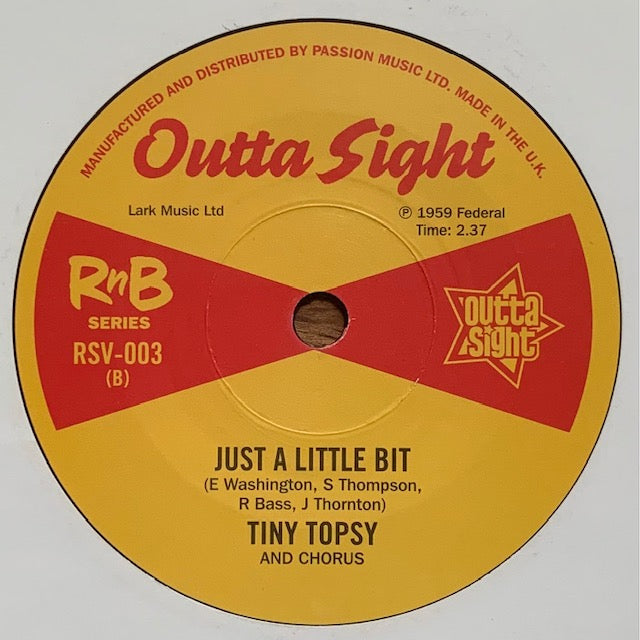 Etta James / Tiny Topsy - Seven Day Fool / Just A Little Bit