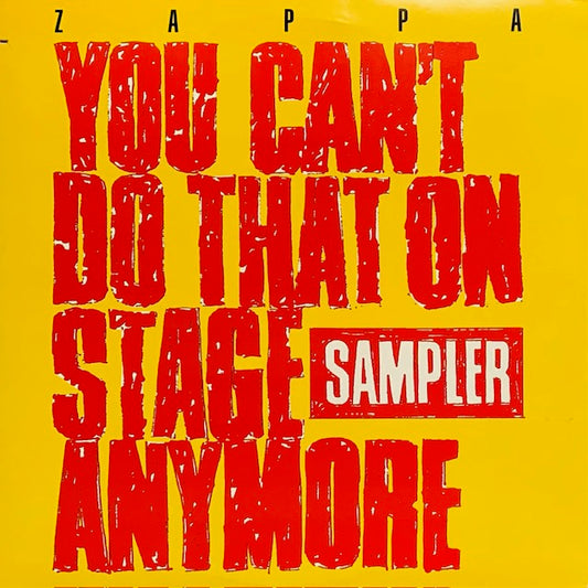 Frank Zappa - You Can't Do That On Stage Anymore (Sampler)
