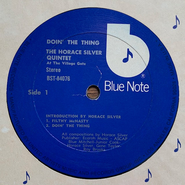 Horace Silver - Doin' The Thing - At The Village Gate