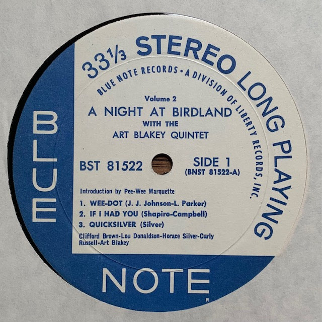 Art Blakey - A Night At Birdland Volume 2