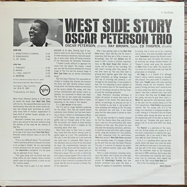 Oscar Peterson - West Side Story