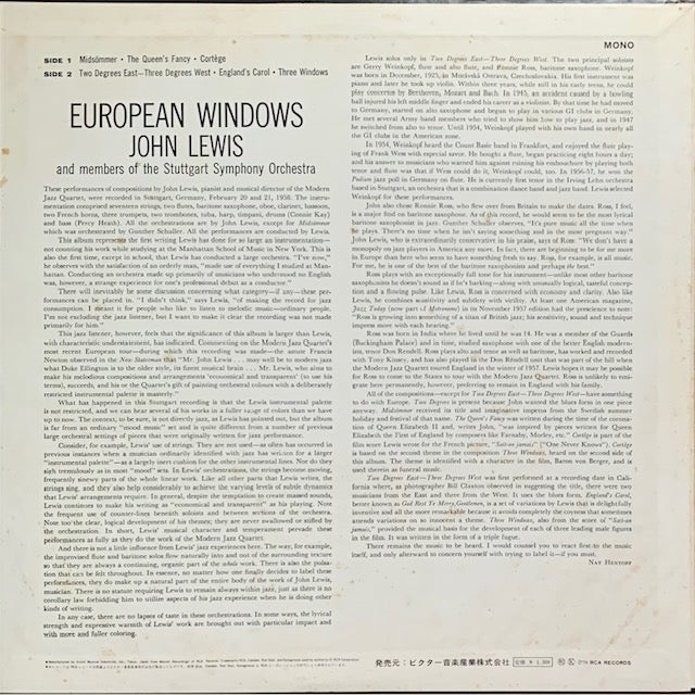 John Lewis - European Windows