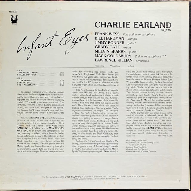 Charles Earland - Infant Eyes