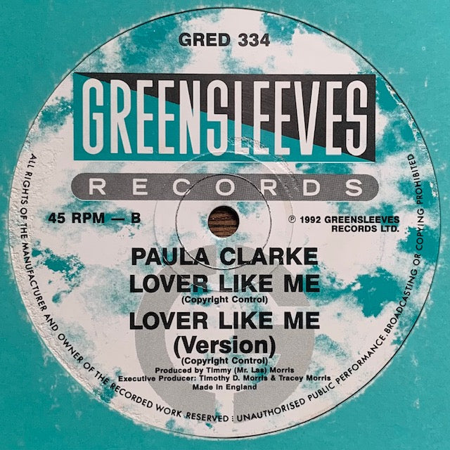 Paula Clarke & Shaka Shamba - Lover Like Me