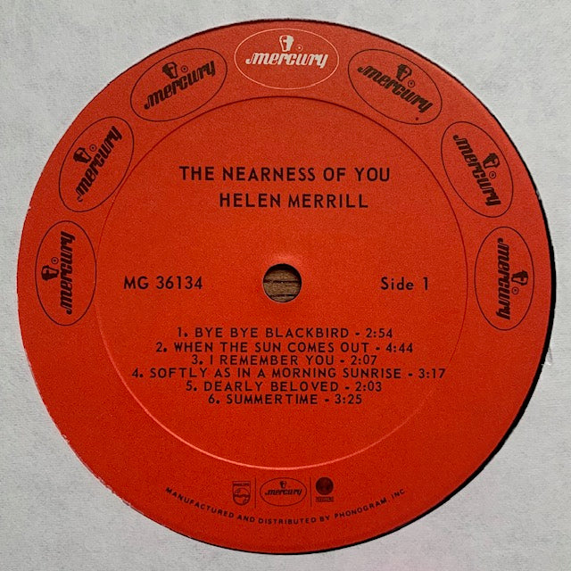 Helen Merrill - The Nearness Of You