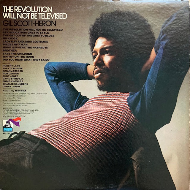 Gil Scott-Heron - The Revolution Will Not Be Televised