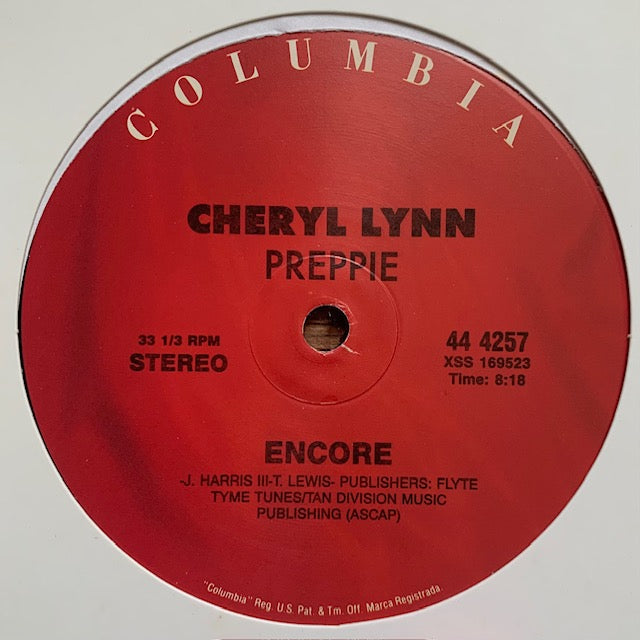 Cheryl Lynn - Encore