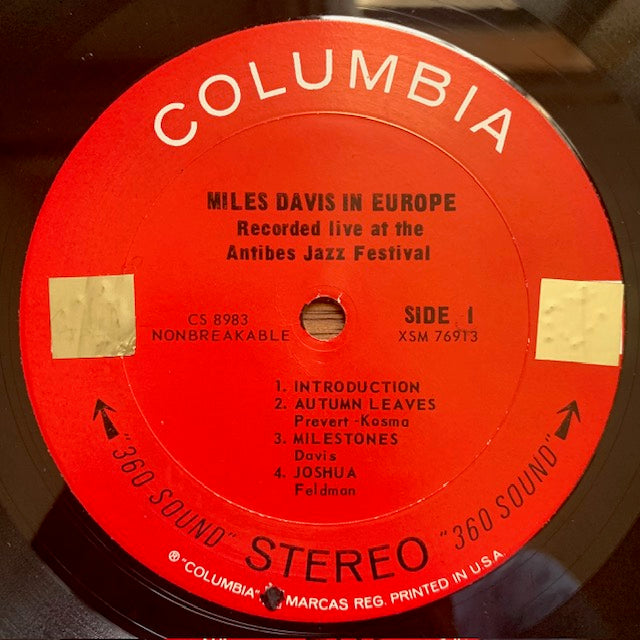 Miles Davis - Miles Davis In Europe