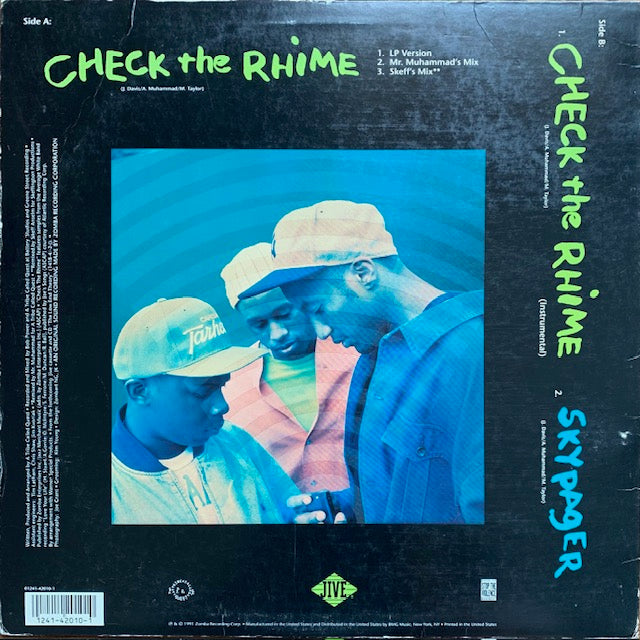 A Tribe Called Quest - Check The Rhime