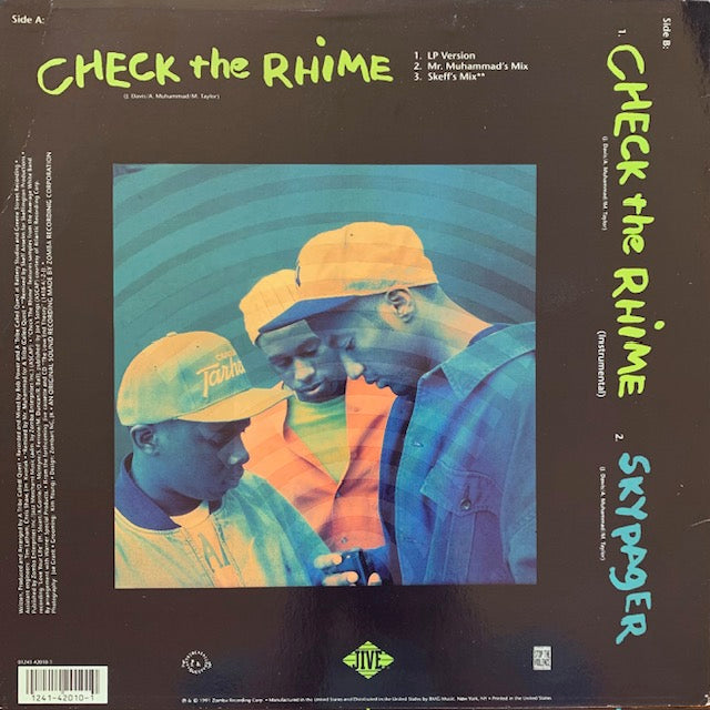 A Tribe Called Quest - Check The Rhime