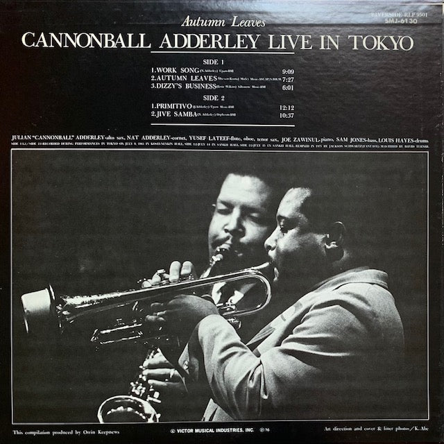 Cannonball Adderley - Autumn Leaves - Cannonball Adderley Live In Tokyo